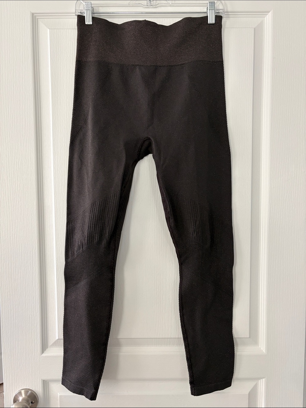 Athleta Black Seamless High-Waist Leggings